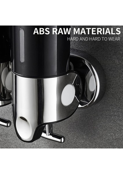 3'lü Paket 500ML Duvara Monte Sabunluk Gümüş (Yurt Dışından) indirimleri