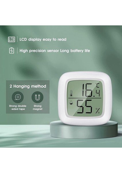 Bebek Odası, Oda Için Mini LCD Dijital Termometre Higrometre 3'lü Paket (Yurt Dışından)