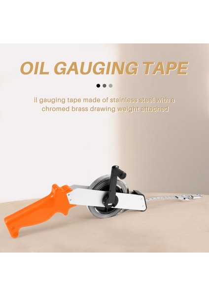 Yağ Ölçme Bandı, Yağ Tankı Için Mezura, Pirinç Şakül Bobili 10M (Yurt Dışından) modelleri