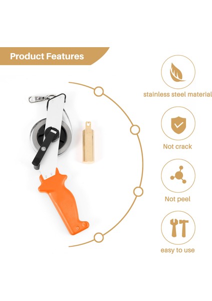 Yağ Ölçme Bandı, Yağ Tankı Için Mezura, Pirinç Şakül Bobili 10M (Yurt Dışından) fırsatları