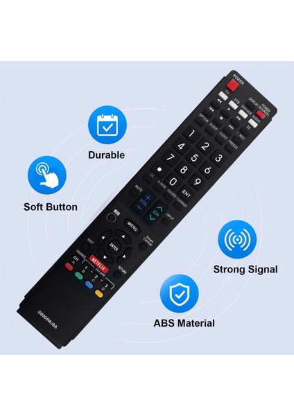 Sharp Aquos Tv GB004WJSA GA935WJSA Için Uzaktan Kumanda GB005WJSA'YI Değiştirin (Yurt Dışından) fiyatları