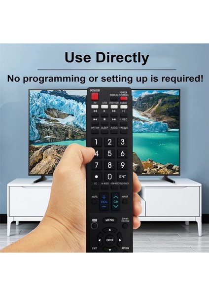 Sharp Aquos Tv GB004WJSA GA935WJSA Için Uzaktan Kumanda GB005WJSA'YI Değiştirin (Yurt Dışından) modelleri