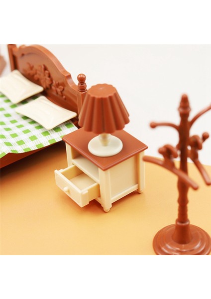 1:18 Simülasyon Mini Yatak Odası Yatak Dresser Dollhouse Oyun Evi Oyuncaklar (Yurt Dışından) fiyatları