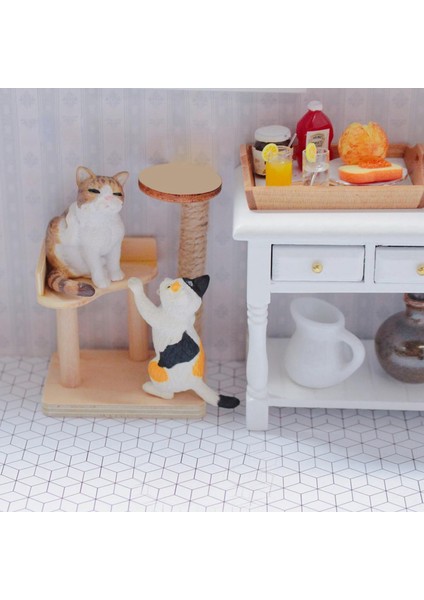 1:12 Dollhouse Pet Kedi Ağacı Kule Oyuncaklar Minyatür Mobilya Dekor (Yurt Dışından) fırsatları