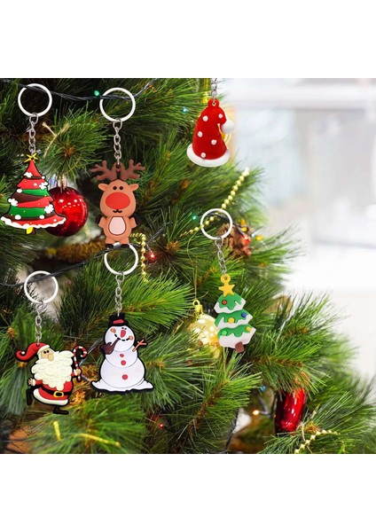 Çocuklar Için Noel Advent Takvimleri Anahtarlık Süsler Dekorasyon (Yurt Dışından)