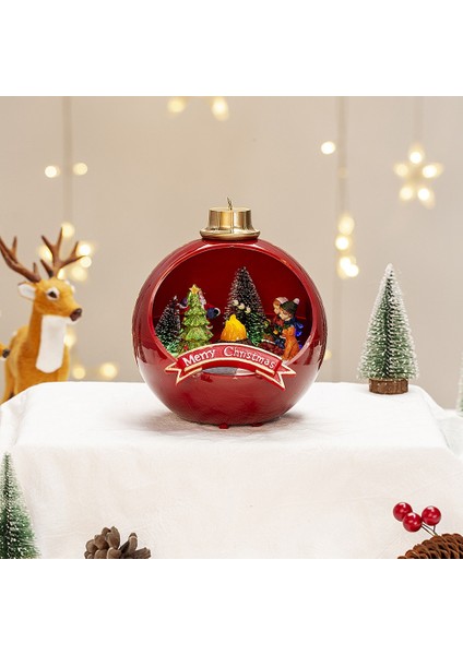 LED Işıklar Noel Kar Evi Köy Aydınlık Süsleme A (Yurt Dışından) fırsatları