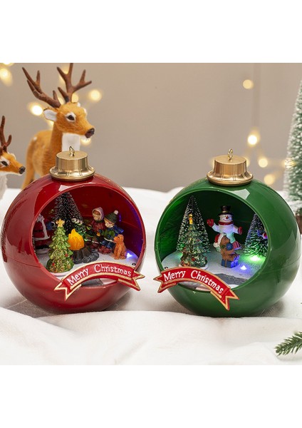 LED Işıklar Noel Kar Evi Köy Aydınlık Süsleme A (Yurt Dışından) indirimleri
