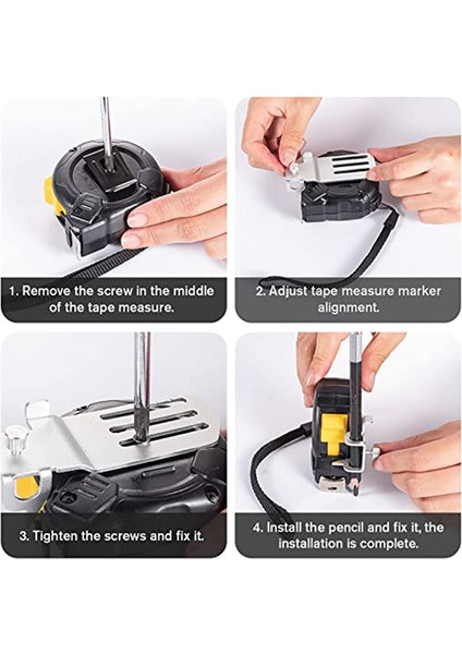 Adet Mezura Klip Kalem Tutucu, Mezura Kalemi Için (Yurt Dışından) fırsatları