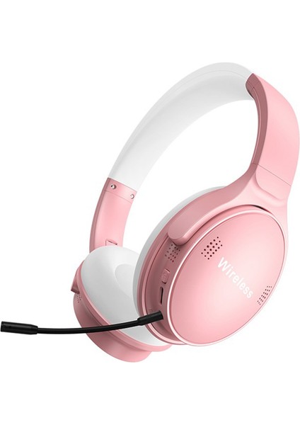 Kulak Üstü Kablosuz Kulaklık, Oyun Konsolu Ps4 Için,(Pembe) (Yurt Dışından)