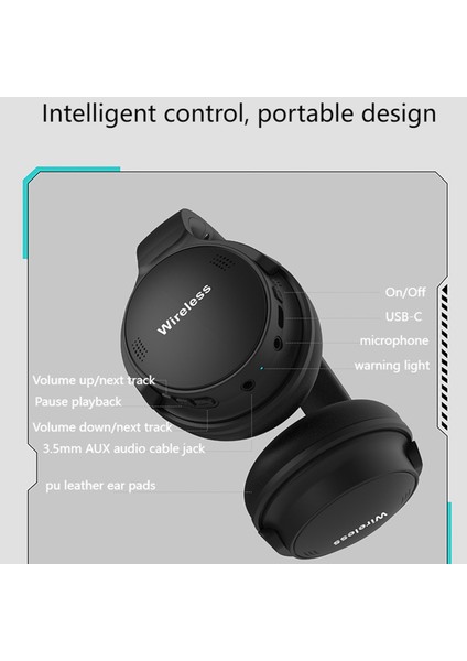 Kulak Üstü Kablosuz Kulaklık, Oyun Konsolu Ps4 Için,(Pembe) (Yurt Dışından) fırsatları