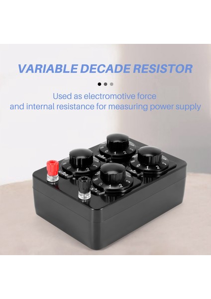 0-9999 Ohm Direnç Kutusu Değişken On Yıllık Direnç Enstrümanı (Yurt Dışından) indirimleri