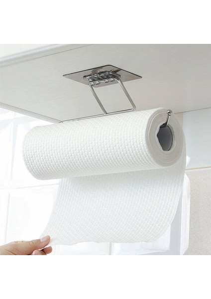 Paslanmaz Çelik Havlu Askısı Mutfak Tuvalet Rulo Kağıt Depolama Rafı (Yurt Dışından) fiyatları