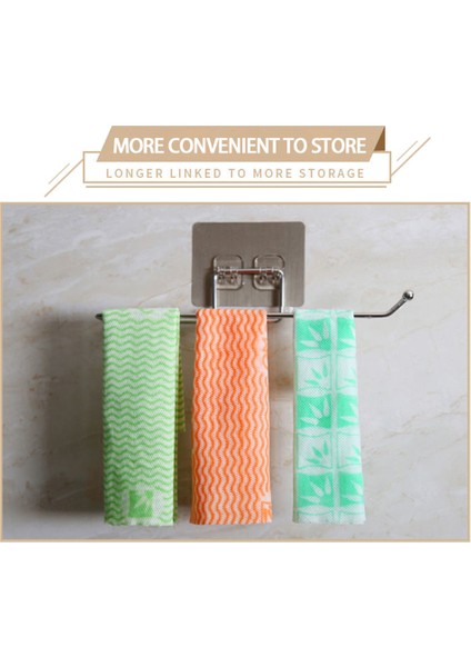 Paslanmaz Çelik Havlu Askısı Mutfak Tuvalet Rulo Kağıt Depolama Rafı (Yurt Dışından) indirimleri