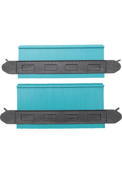 2 Adet Kilitli Kontur Ölçer 10 Inç Profil Teksir Aracı (Yurt Dışından)