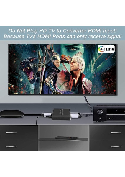 Ses Çıkarıcı 4K 60HZ, Ses Optik Stereo Jakı Ses Dönüştürücü (Yurt Dışından) fırsatları