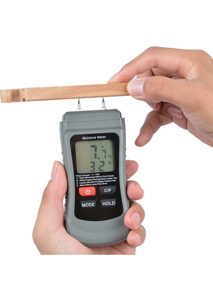 Iki Pimli Dijital Ahşap Nem Ölçer Kağıt Nemi Test Cihazı (Yurt Dışından) indirimleri