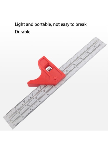 Woodworkers Kenar Kuralı Otomatik Çizgi Açı Ölçer 31CM Dik Açı (Yurt Dışından) fırsatları