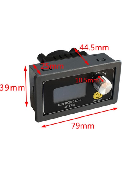 Dijital Kapasite Test Cihazı Voltmetre Elektronik Yük (FZ35) (Yurt Dışından) fırsatları