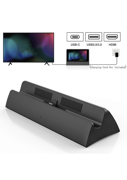 Tip C - HDMI Adaptörlü Nintendo Switch Için Taşınabilir Bağlantı Istasyonu (Yurt Dışından)
