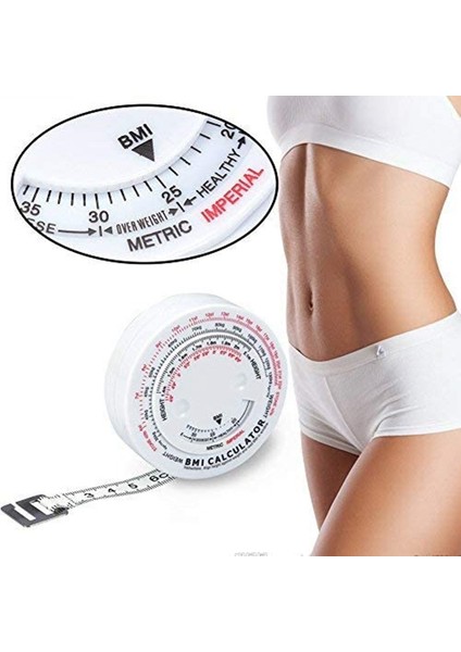 Vücut Ölçümleri Için Vücut Bel Ölçü Bandı Yuvarlak Bmı Test Cihazı (Yurt Dışından) modelleri