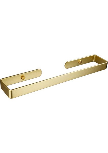 15,5 Inç Yumruksuz Tuvalet Mutfak Kendinden Yapışkanlı Havlu Çubuğu Altın (Yurt Dışından)