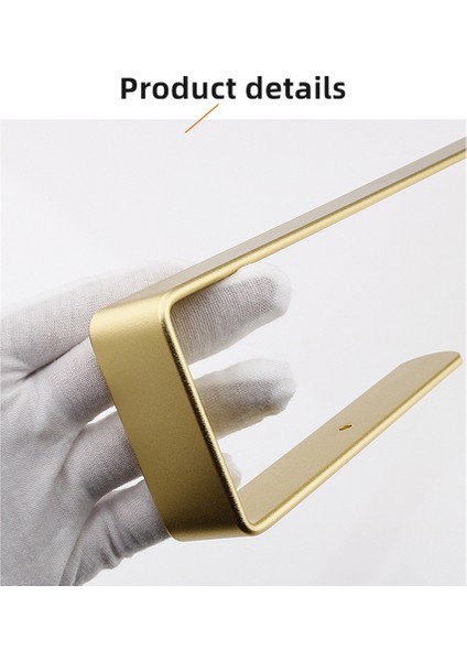 15,5 Inç Yumruksuz Tuvalet Mutfak Kendinden Yapışkanlı Havlu Çubuğu Altın (Yurt Dışından) modelleri