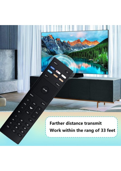 XRT136 Uzaktan Kumanda Vızıo Tv Için Değiştirin D24F-F1 D32FF1 D43F-F1 (Yurt Dışından)