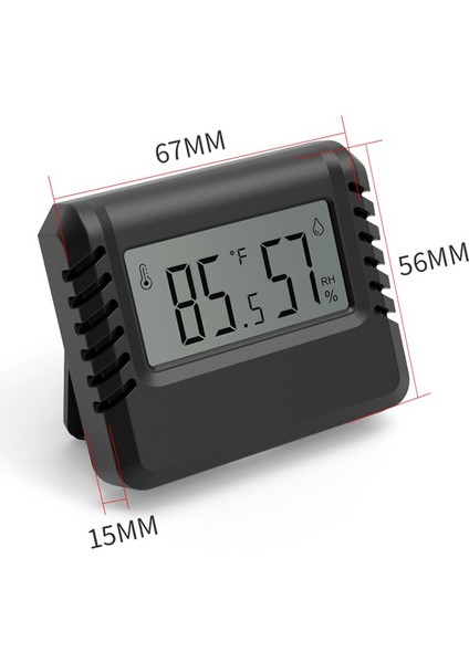 Dijital Ekranlı Elektronik Sıcaklık ve Nem Ölçer Siyah (Yurt Dışından) fırsatları
