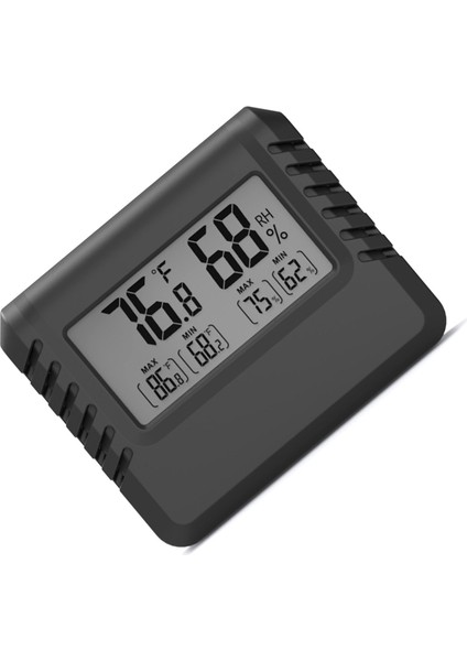 Dijital Ekranlı Elektronik Sıcaklık ve Nem Ölçer Siyah (Yurt Dışından) indirimleri