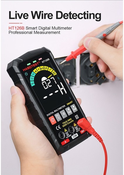 5. Nesil Multimetre Dijital Ac Dc Trms Gerilim Akım Ohm 60MF (Yurt Dışından) fırsatları