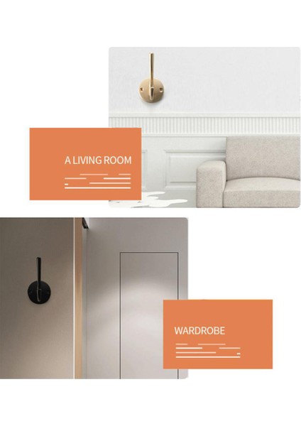 Adet Ceket Banyo Havlusu Metal Ağır Hizmet Tipi Çift Bornoz Kancası (Siyah) (Yurt Dışından) modelleri