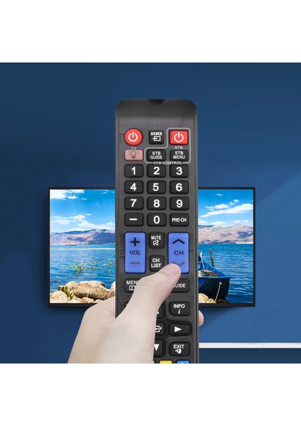 Samsung Smart Tv Için Evrensel Uzaktan Kumanda, Samsung LCD LED Hdtv 3D Tv Için (Yurt Dışından)