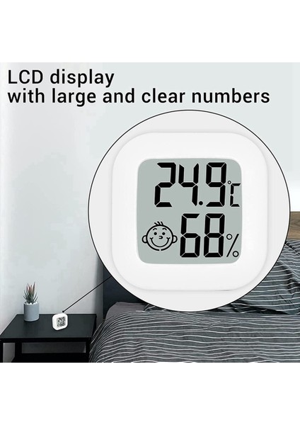 4'lü Paket Dijital Higrometre Iç Mekan Termometresi (Yurt Dışından) modelleri