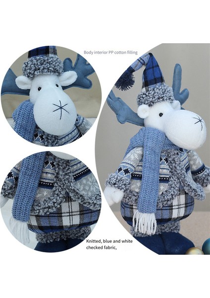 Mavi Bebek Yılbaşı Ağacı Süslemesi 25 x 38CM (Yurt Dışından) fiyatları