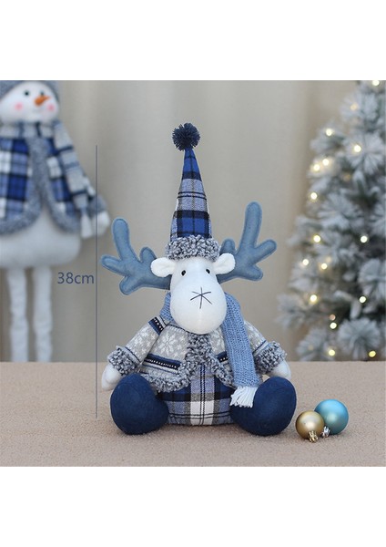 Mavi Bebek Yılbaşı Ağacı Süslemesi 25 x 38CM (Yurt Dışından) modelleri