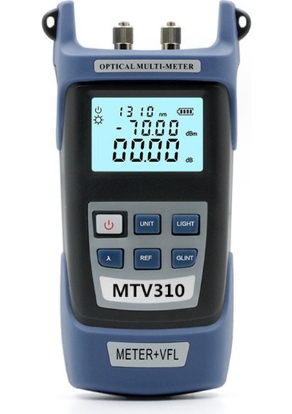 Işık Kaynağı Sc Fc St Konektör Testi ile Optik Fiber Güç Ölçer (Yurt Dışından)