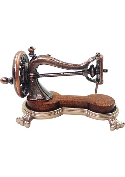1/12 Dollhouse Minyatür Çiçekler Simülasyon Mini El Dikiş Makinesi (Yurt Dışından) indirimleri