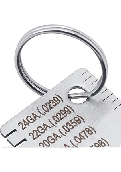 Paket Çelik Kaynak Ölçer Kaynak Ölçer Tel Boyutları Kalınlık Ölçer (Yurt Dışından) modelleri