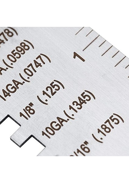 Paket Çelik Kaynak Ölçer Kaynak Ölçer Tel Boyutları Kalınlık Ölçer (Yurt Dışından) fırsatları