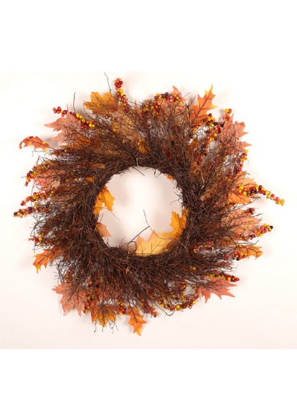 Sonbahar Pencere Restoran Kapı Dekor Akçaağaç Yaprağı Çelenk (Yurt Dışından) indirimleri