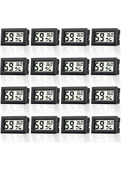 Kuluçka Makinesi Sürüngen Mahzeni Için 16 Paket Termometre, Santigrat Cinsinden (Yurt Dışından)