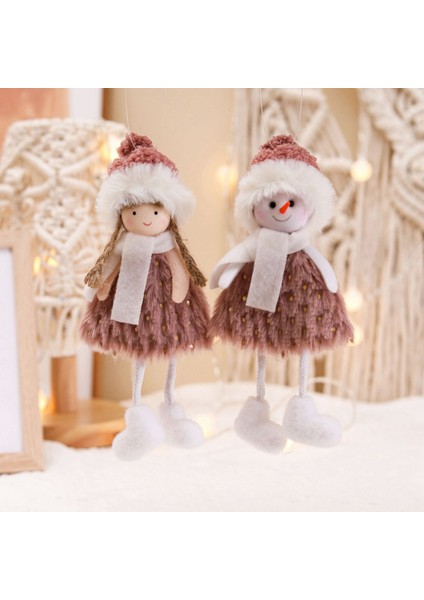 Yaratıcı Noel Baba Şekil Bebekler Çam Ağacı Kolye Mini Bebekler, Noel Baba (Yurt Dışından) fiyatları