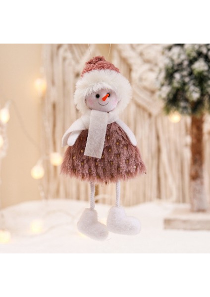 Yaratıcı Noel Baba Şekil Bebekler Çam Ağacı Kolye Mini Bebekler, Noel Baba (Yurt Dışından) fırsatları