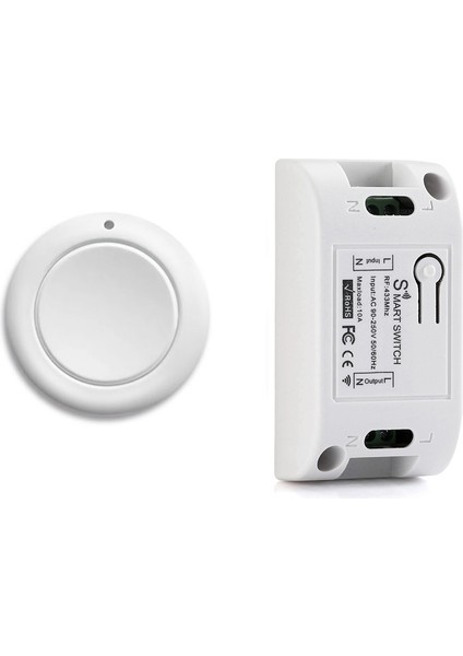 Akıllı Ev Kablosuz Işık Anahtarı Rf 433 Mhz Uzaktan Kumanda Ac 110V (Yurt Dışından)