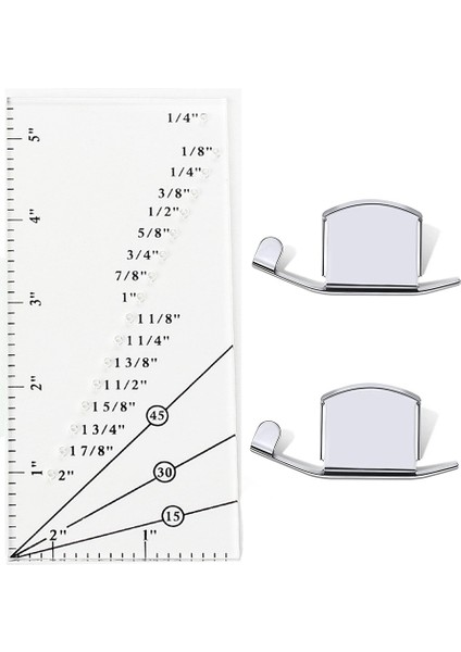 Dikiş Makinesi Için Dikiş Payı Cetveli, 1/8 Inç Ila 2 Inç Hat B (Yurt Dışından)