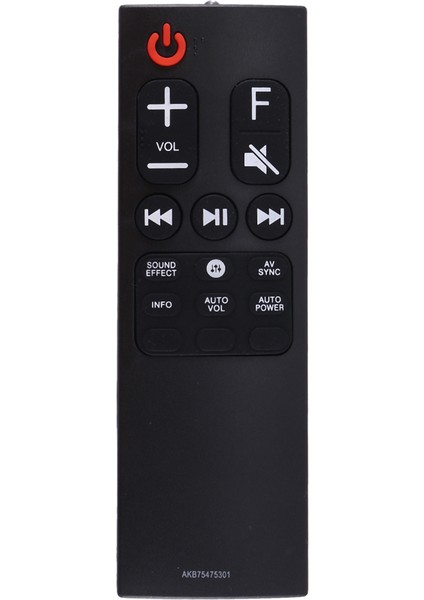 Lg Soundbar Hoparlörü Için Yedek Uzaktan Kumanda AKB75475301 (Yurt Dışından)