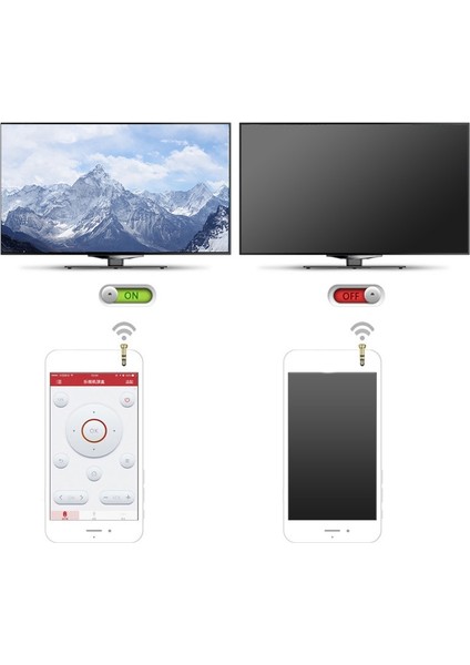 Apple Için Akıllı Uzaktan Kumanda Cep Telefonu Uzaktan Kumandası(Siyah) (Yurt Dışından)