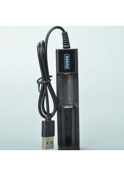 Şarj Cihazı USB 1 Yuvası 18650 26650 Için Evrensel Hızlı Şarj (Yurt Dışından)
