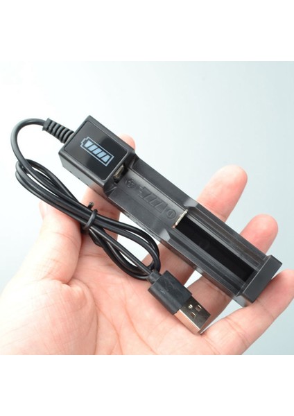 Şarj Cihazı USB 1 Yuvası 18650 26650 Için Evrensel Hızlı Şarj (Yurt Dışından) fırsatları