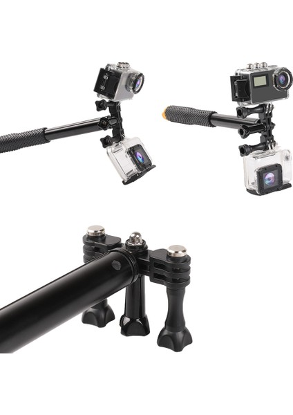Çift Tutucu Braketi Tripod Montaj Adaptörü (Yurt Dışından) indirimleri